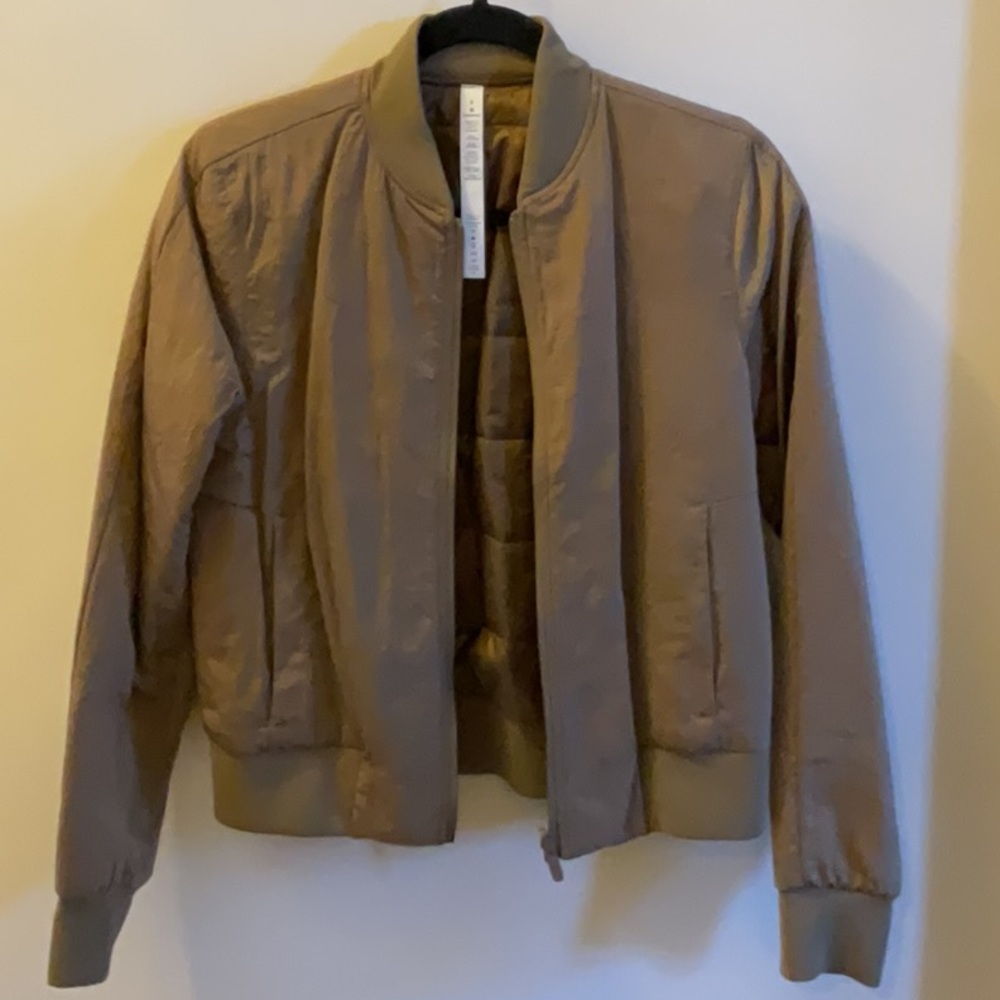 Lululemon reversible bomber jacket.